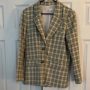 Plaid Blazer